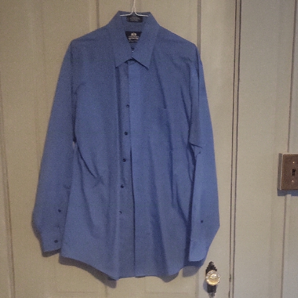 Stafford Classic Blue Dress Shirt